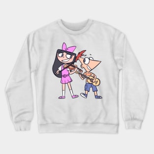 We mix together perfectly <3 Crewneck Sweatshirt